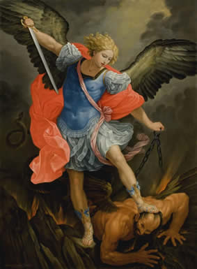 St Michael the Archangel  Arrowood after Guido Reni